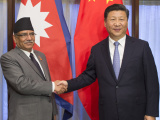 习近平会见尼泊尔总理普拉昌达