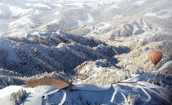 北京2022年冬奥会延庆赛区规划出炉 开始全面建设
