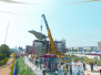 郑州四环线高架桥开始“组装”明年6月底有望通车