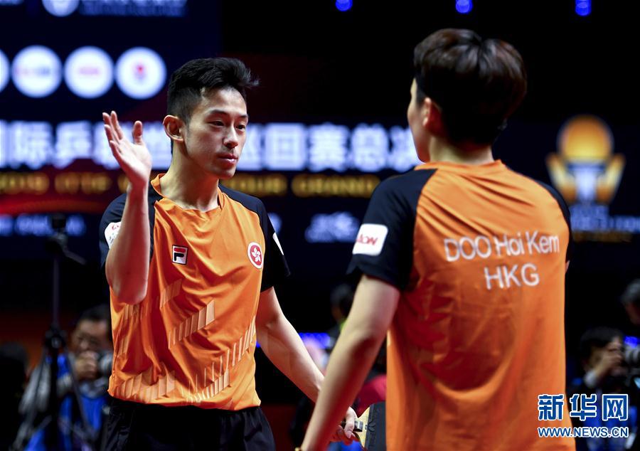 （体育）（1）乒乓球——世界巡回赛总决赛：黄镇廷/杜凯琹晋级四强