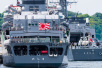 看看日本海自的训练舰　　吨位超过一般国家主战舰艇